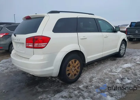 2017 Dodge Journey Se z USA, uszkodzony, nr VIN 3C4PDCAB4HT695344